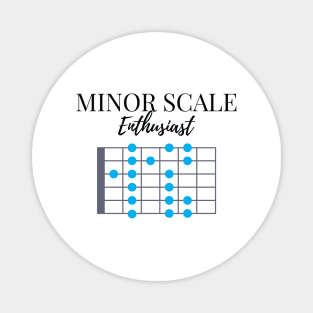 Minor Scale Enthusiast Light Theme Magnet